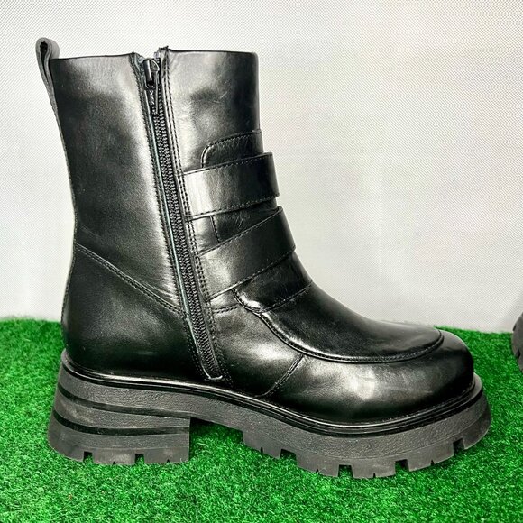 Seychelles Chasin' You Women's Motorcycle Boot ,Moto Boot-Size 7.5M- Black - Picture 5 of 12